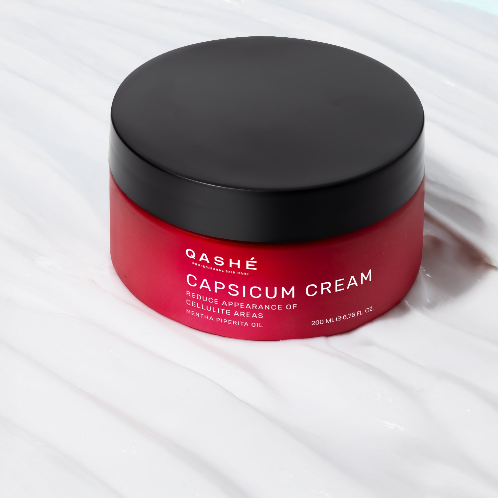 Qashé Capsicum Cream Termo-Aktif Sıkılaştırıcı & Selülit Kremi 200 Ml