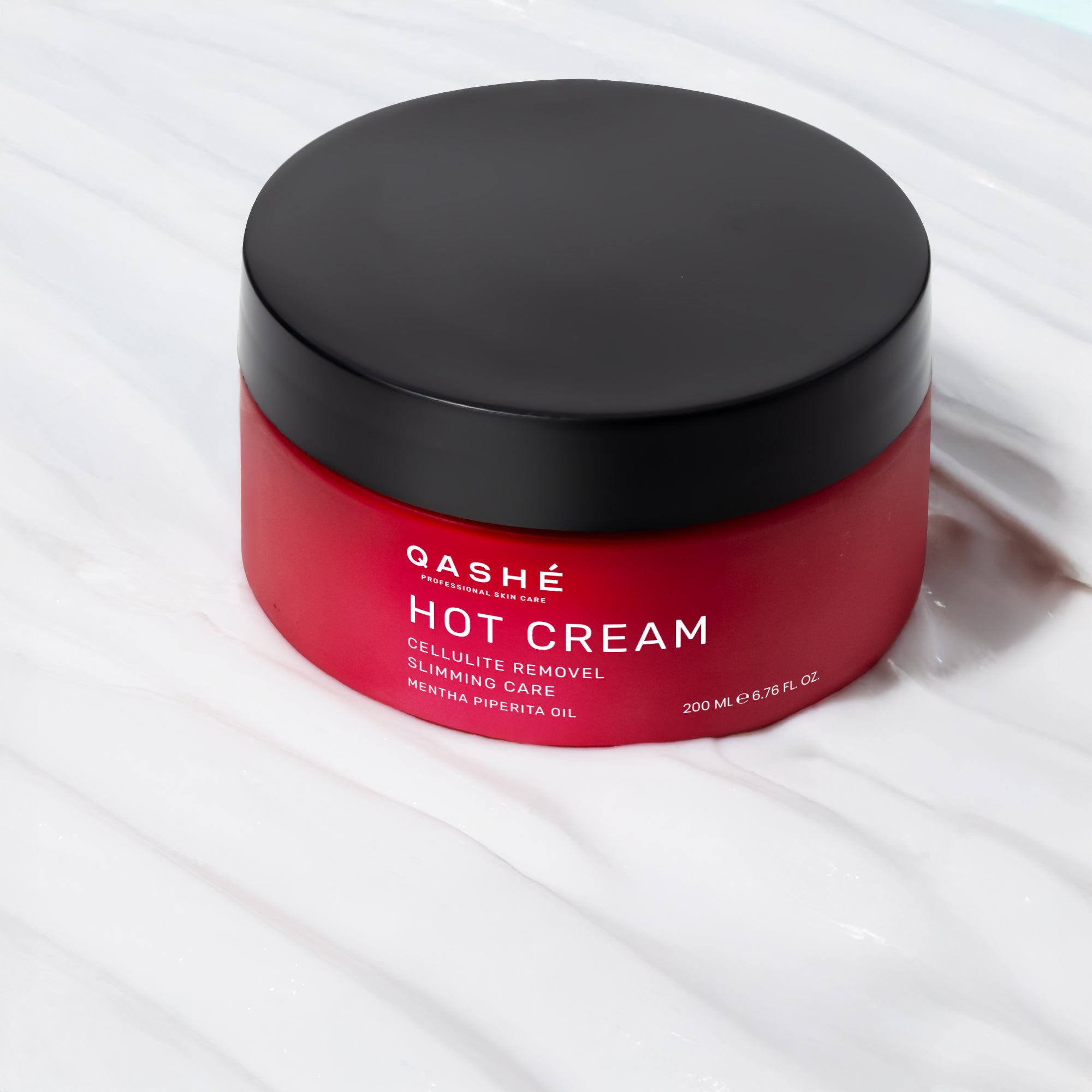 Qashé Hot Cream Termo-Aktif Sıkılaştırıcı ve Vücut Kontürünü Destekleyici Krem